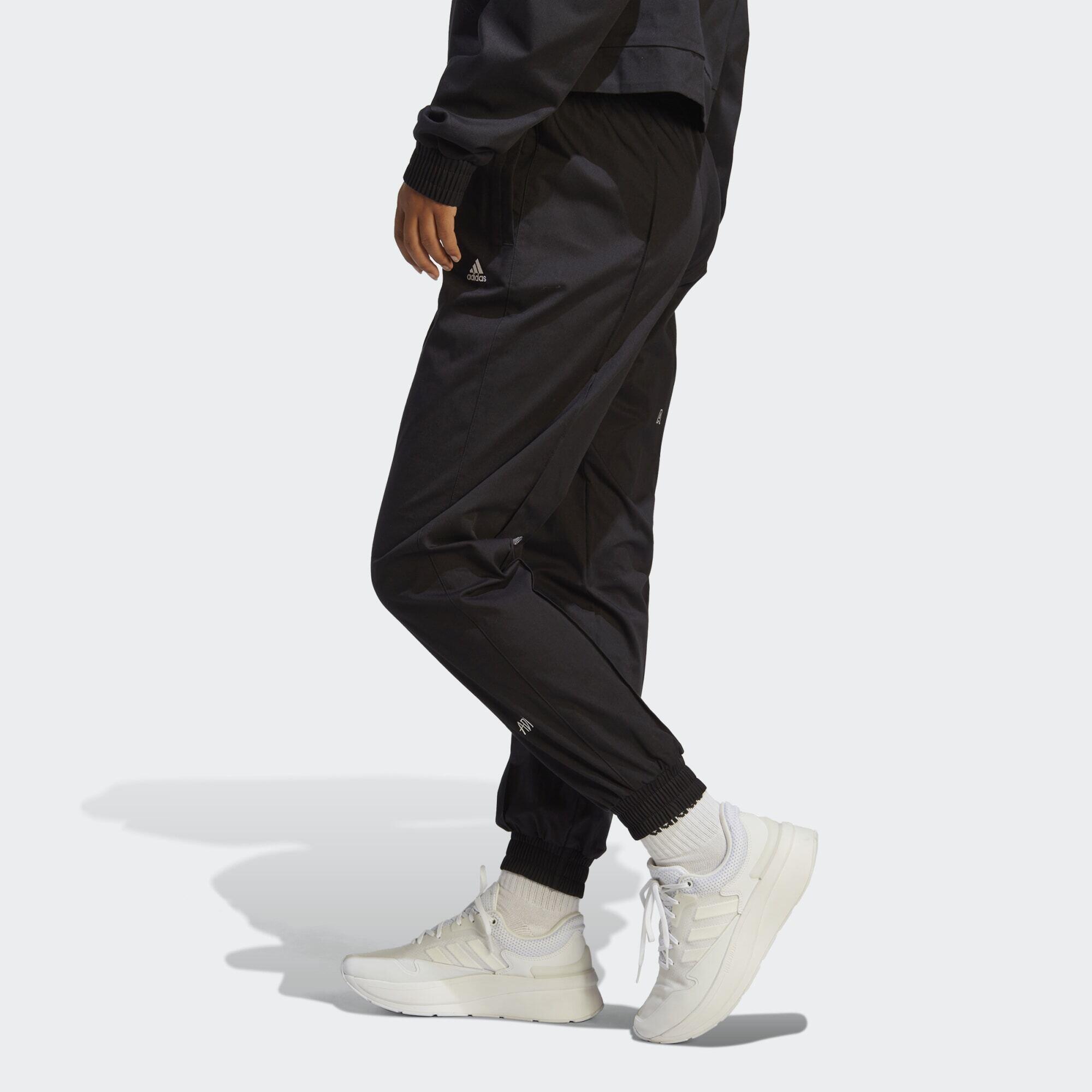 Pantalon ample avec graphismes inspirés des cristaux de guérison 3/5