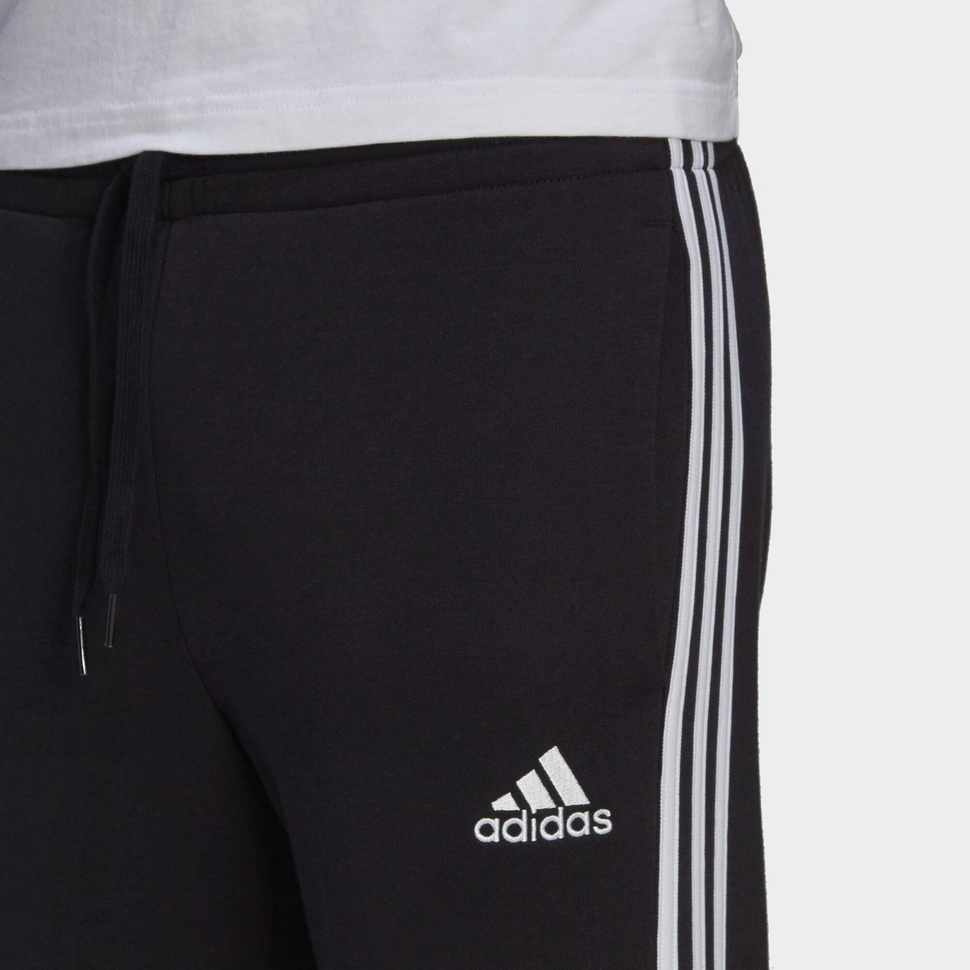 Pantaloni Essentials Fleece Fitted 3-Stripes 4/5