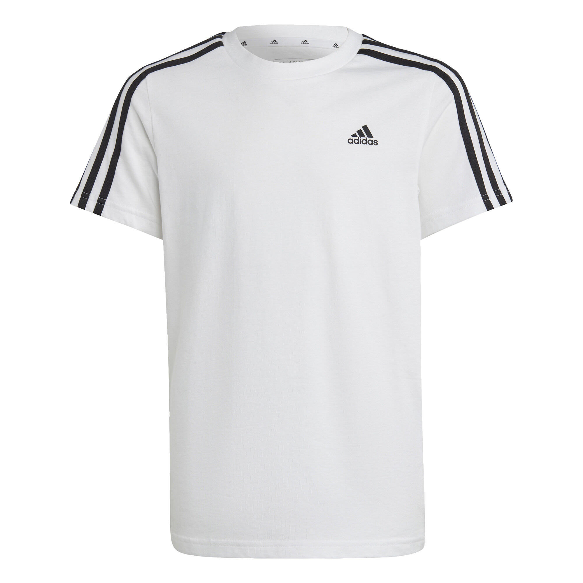 Essentials 3-Stripes Cotton Tee 2/7