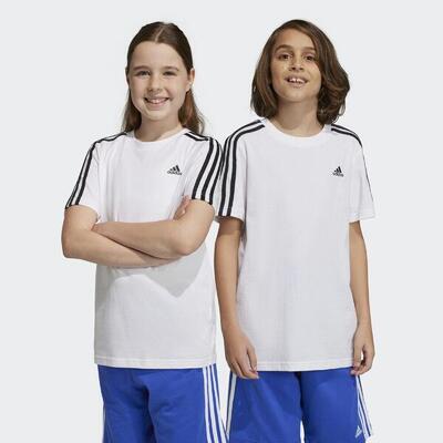 Essentials 3-stripes katoenen t-shirt