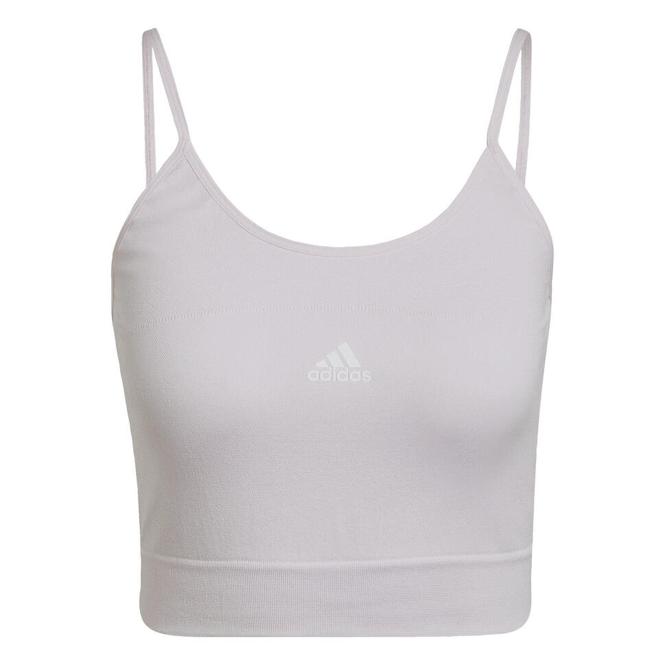 Biustonosz sportowy damski Adidas Sml Spagcrop