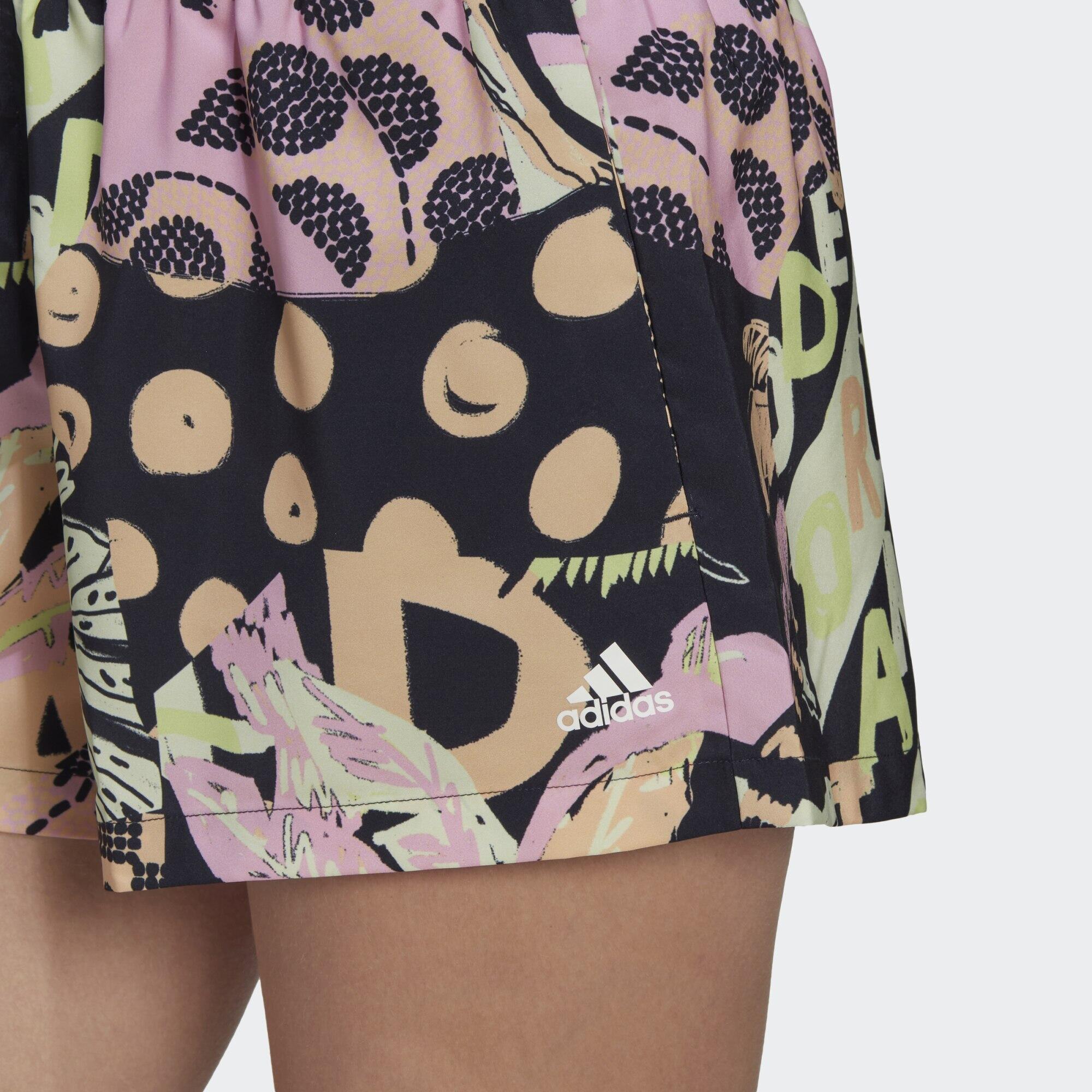 ADIDAS Short tissé imprimé FARM Rio 4/5