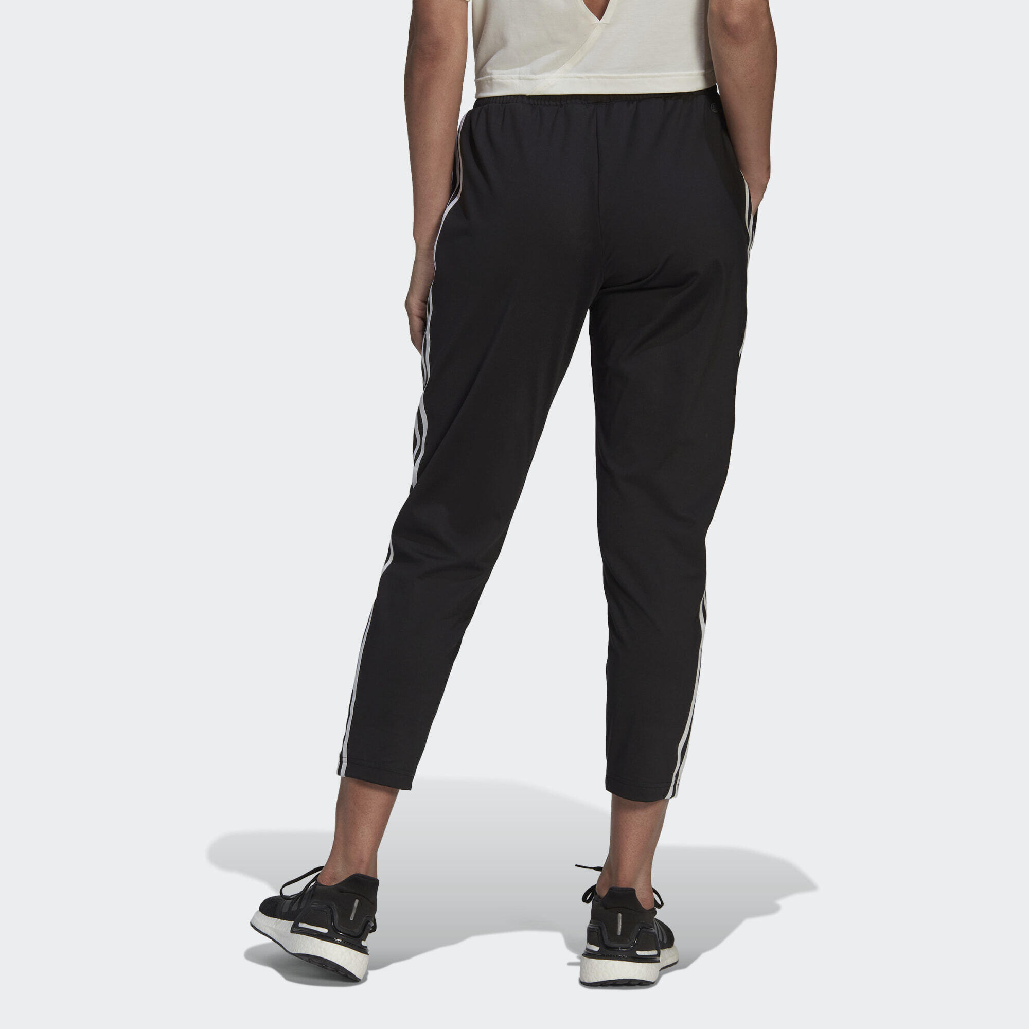 AEROREADY Made4Training 7/8 Knit 3-Stripes Tapered Pants 3/5