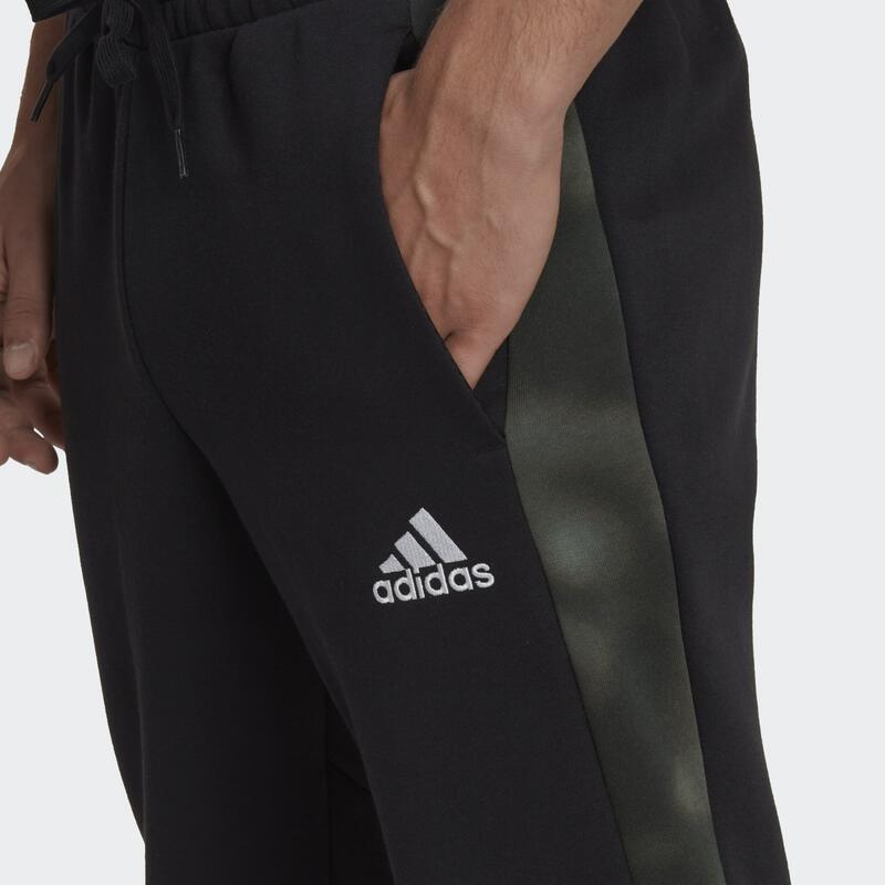 Spodnie męskie adidas Essentials Camo Print Fleece Pant
