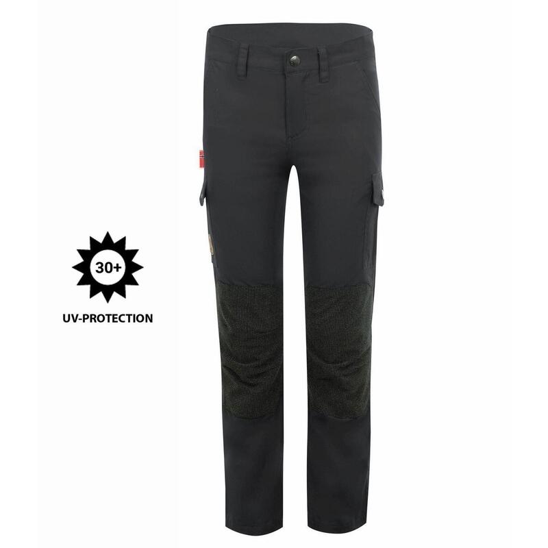 Pantalon de randonnée pour enfants Trollheimen Anthracite