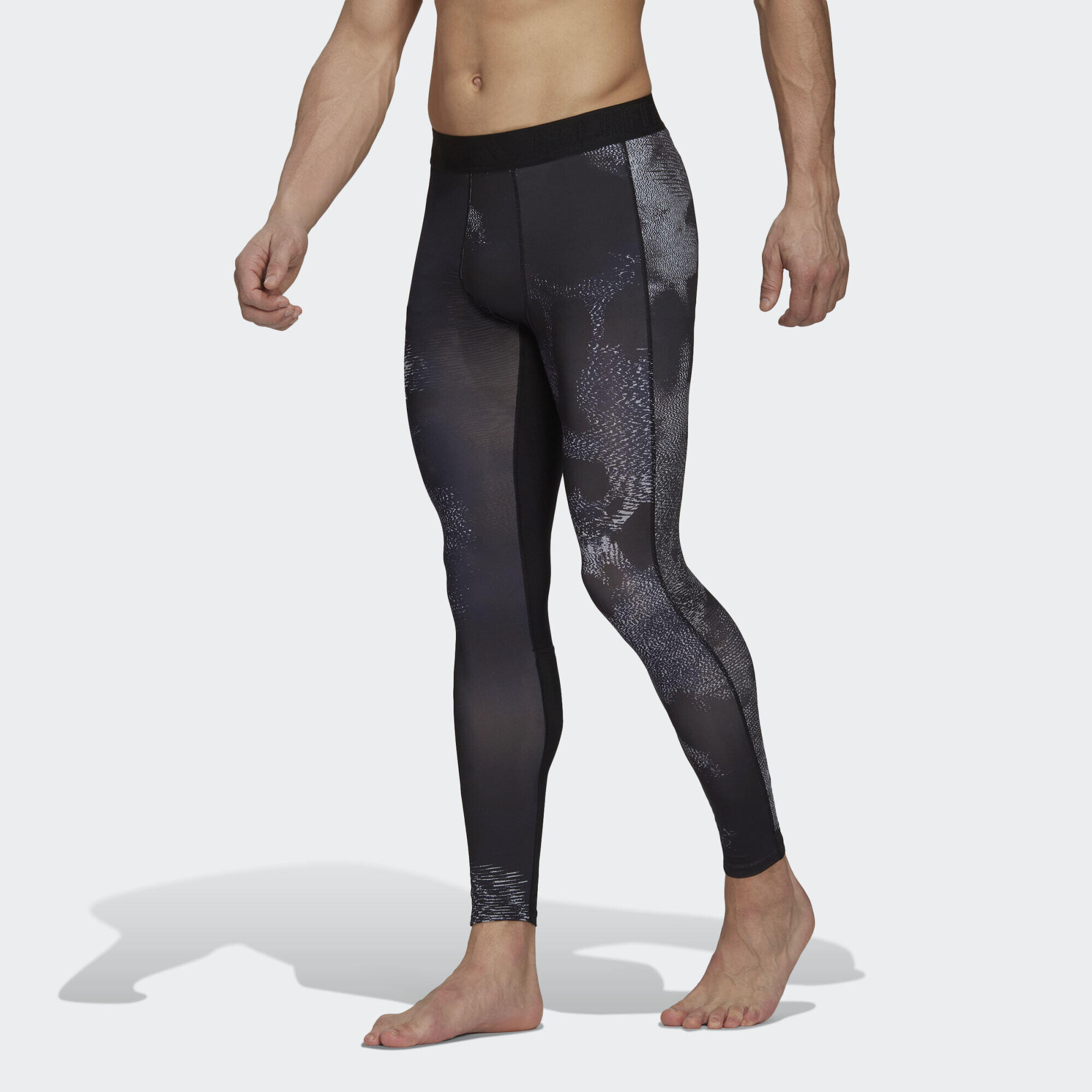 ADIDAS Techfit Allover Print Training Long Tights