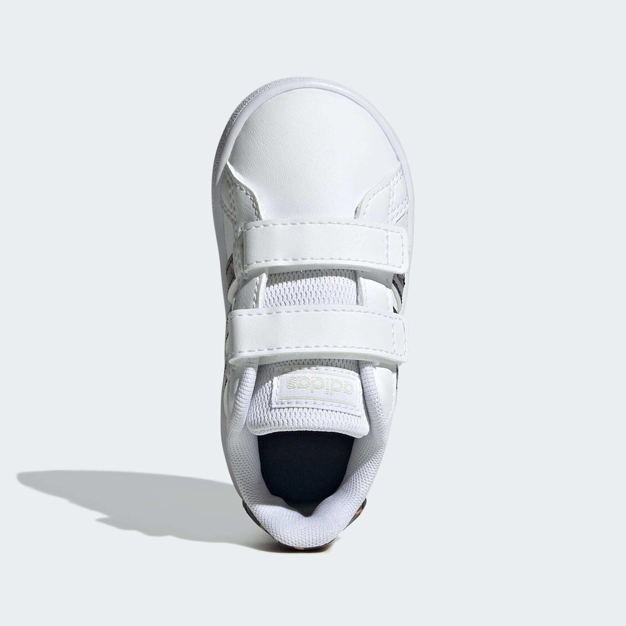 Kinder Sportschuhe Adidas Grand Court Weiß 3/5