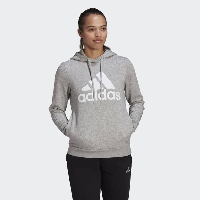 Adidas Essentials Hoodie Szary L