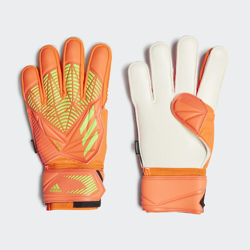 Kesztyű adidas Orange Predator Edge Fingersave Match, Átlátszó, Unisex