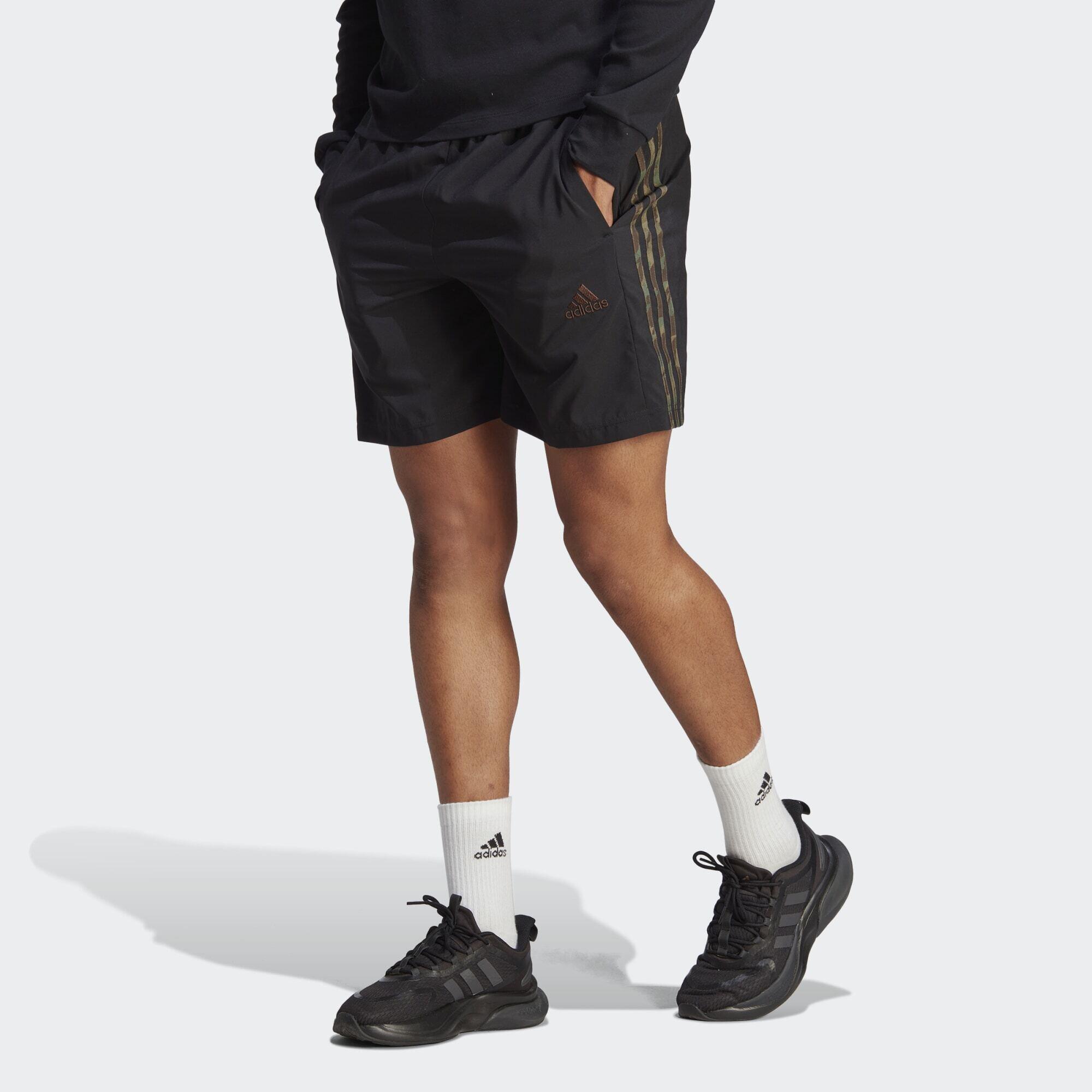 Adidas - Short À 3 bandes Aeroready Essentials Chelsea - Short - Beige|noir - 36 Xs - Decathlon