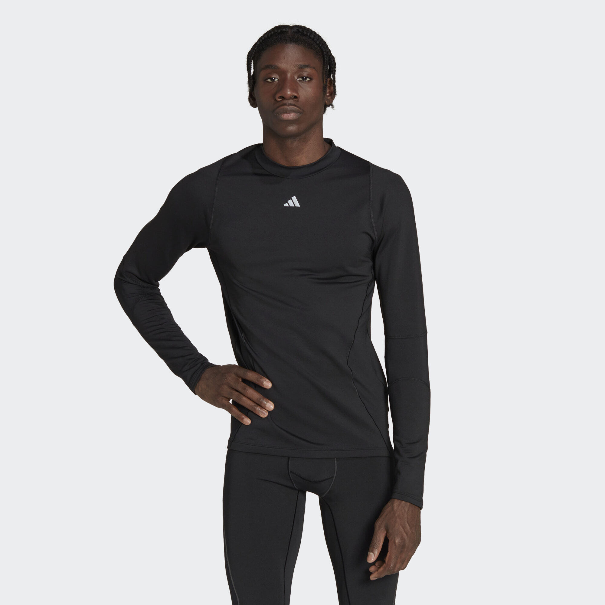 T shirt manche 2025 longue homme adidas