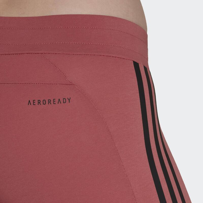 Pernas de algodão feminino de toque adidas Aeroready Designed to Move