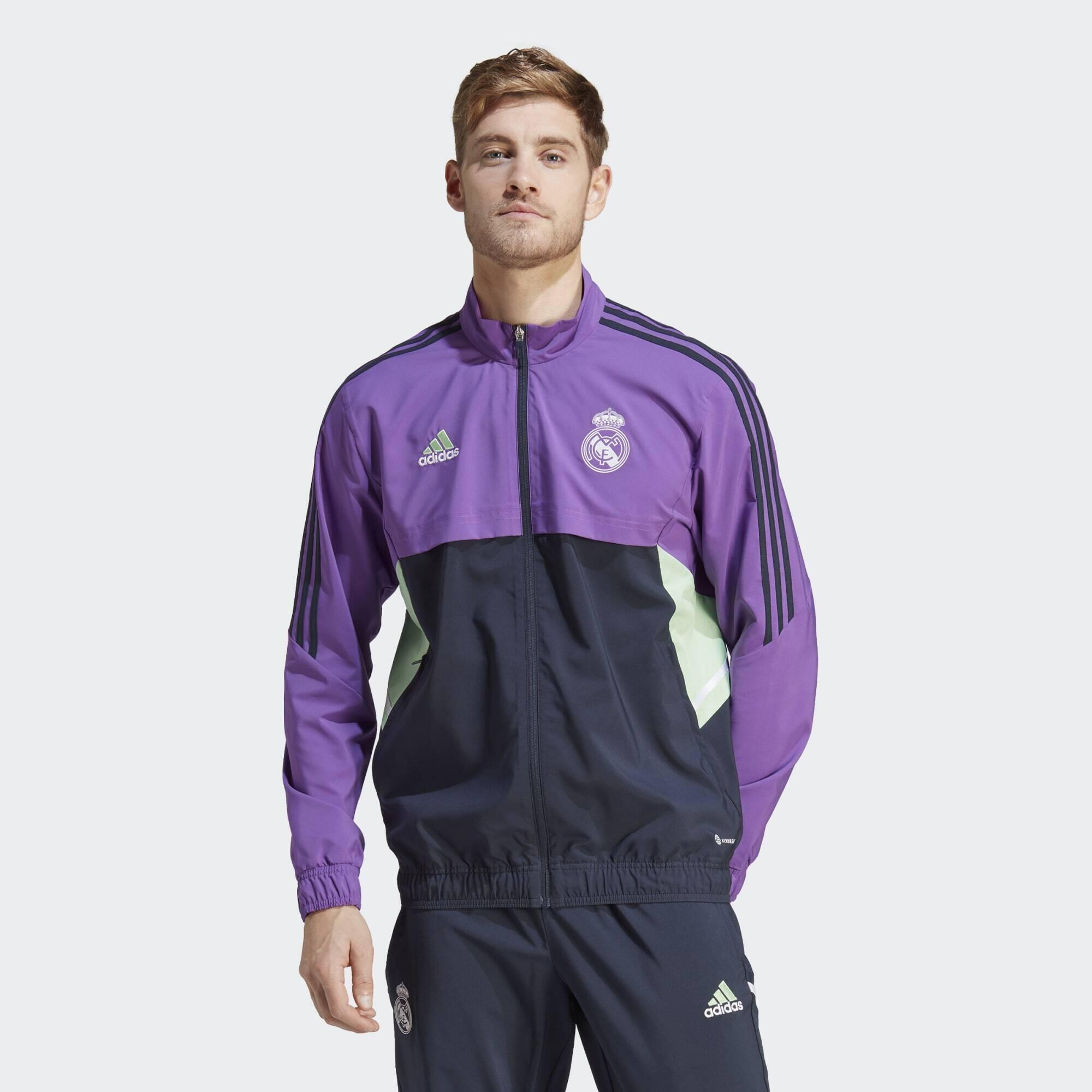 Giacca adidas viola hot sale