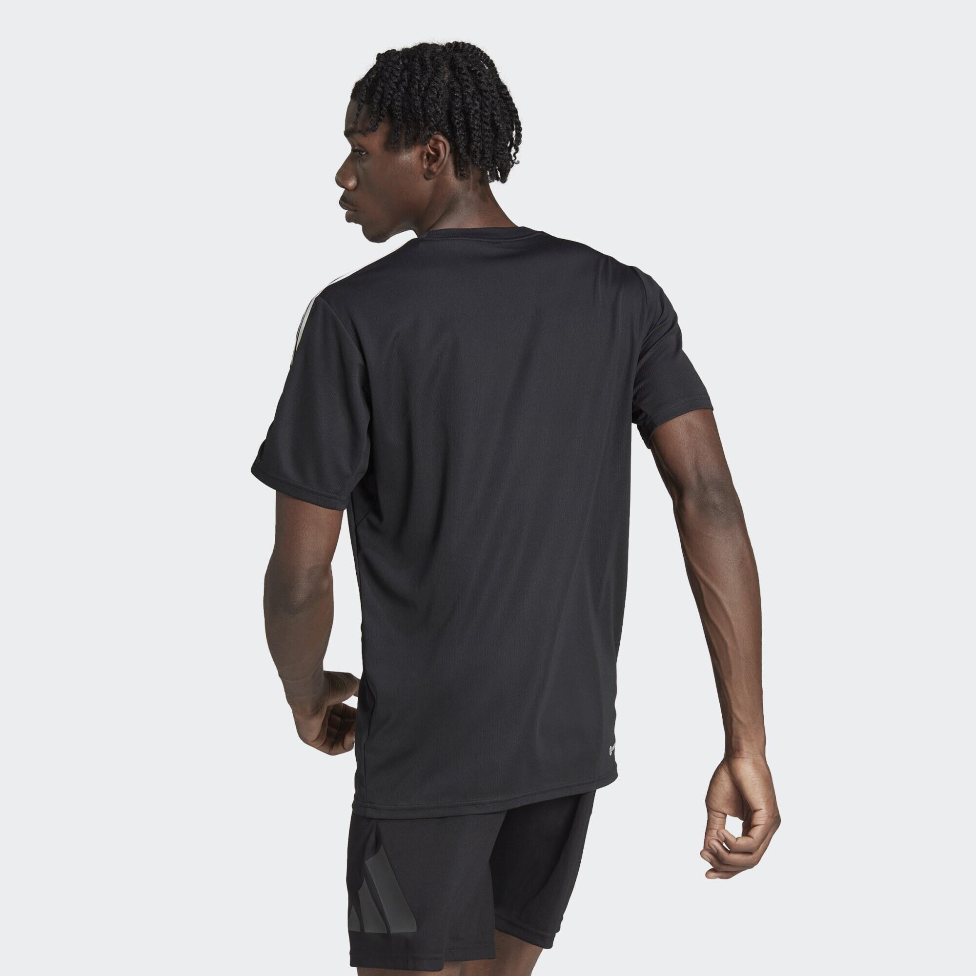 Train Essentials 3-Stripes Training Tee 3/5