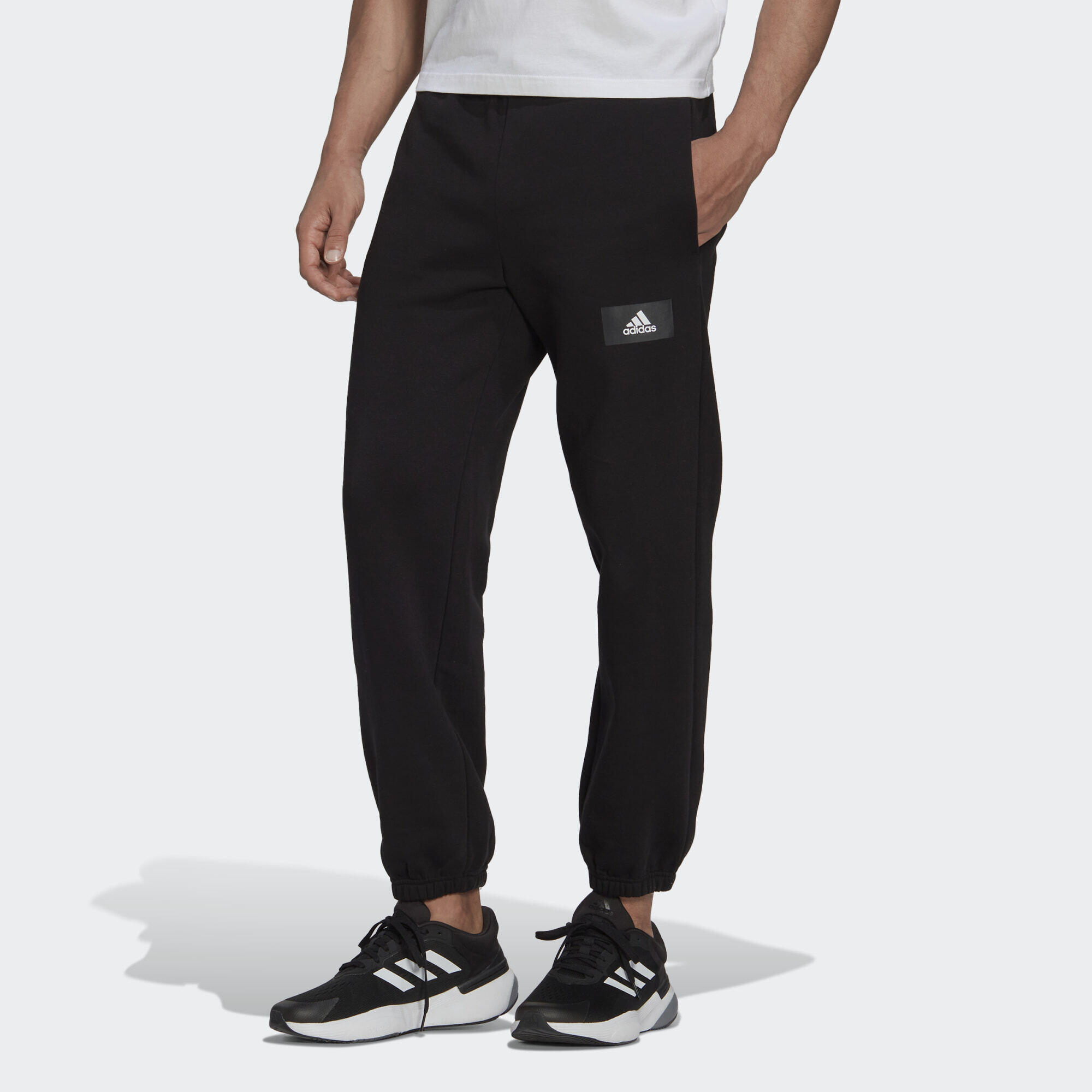 ADIDAS Dlouhé sportovní kalhoty FeelVivid Černý