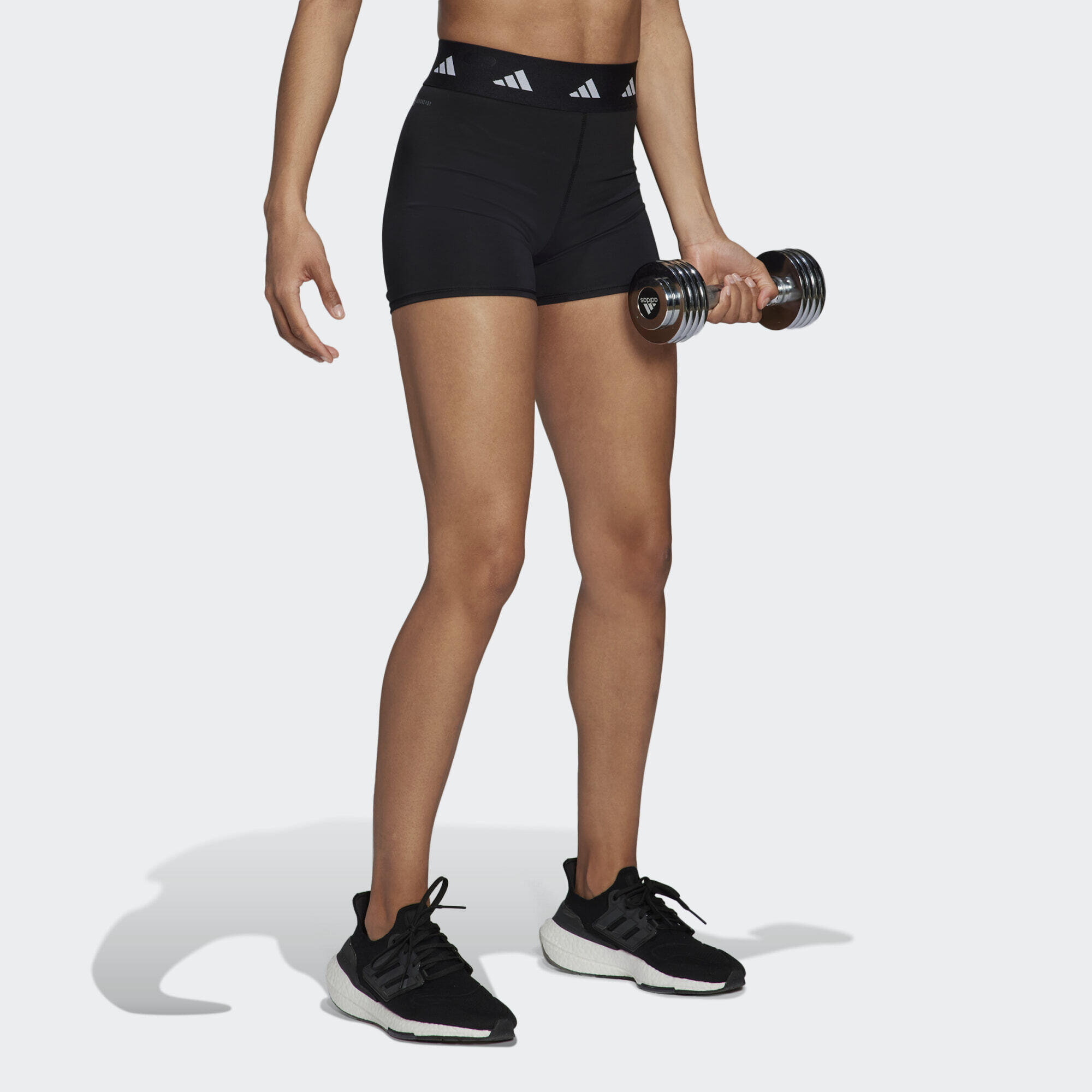 ADIDAS Calções Justos Techfit