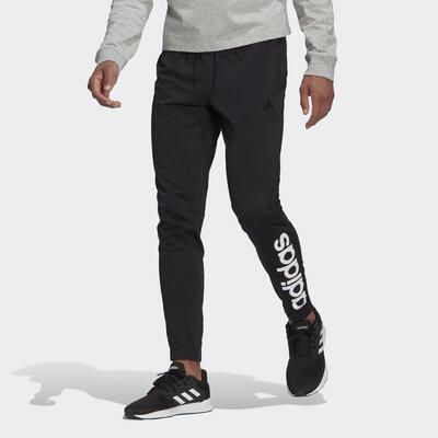 Essentials single jersey tapered elastic cuff logo broek