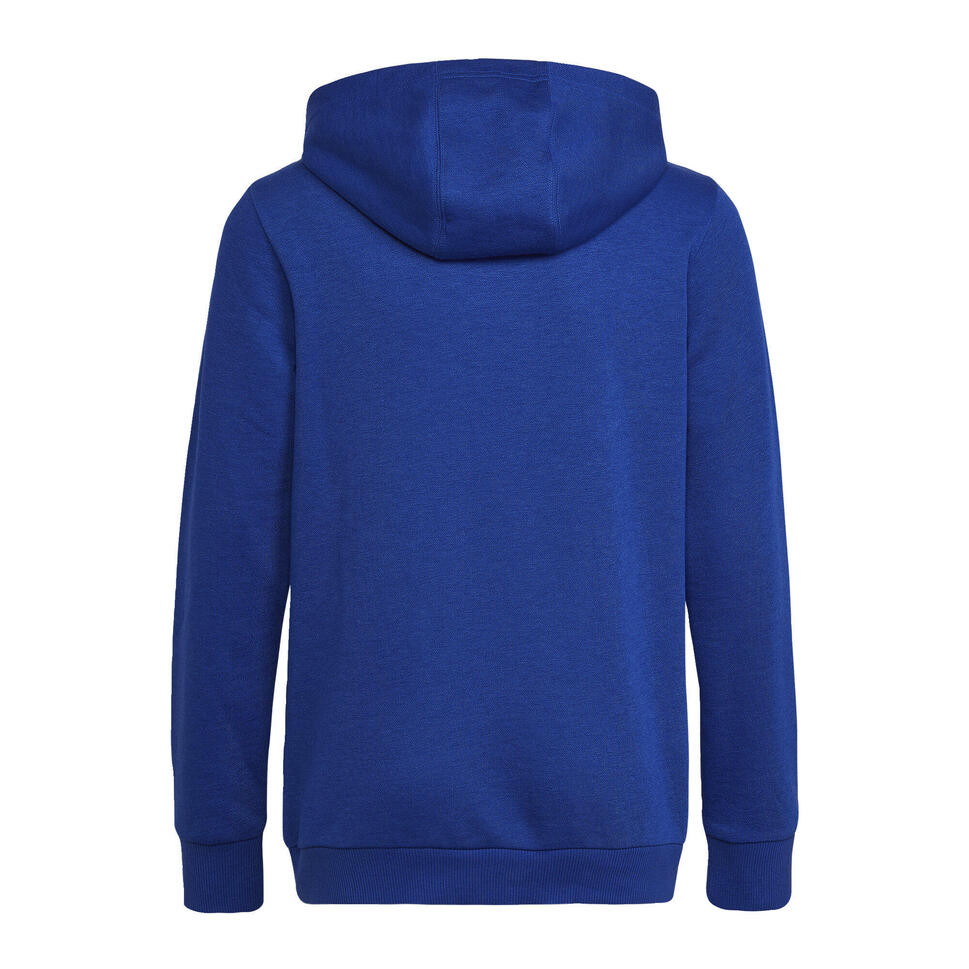 Adidas Jr Hoodie Royal Blue Black 128 - Bluza dla dzieci
