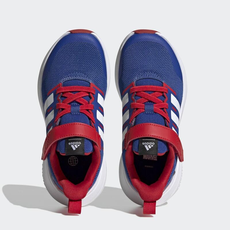 adidas x Marvel FortaRun Spider-Man 2.0 Cloudfoam Sport Lace Top Strap Schuh