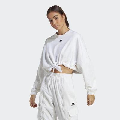 Dance crop versatile sweatshirt