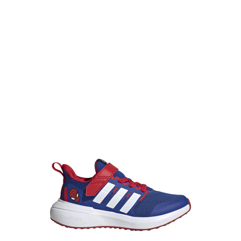 adidas x Marvel FortaRun Spider-Man 2.0 Cloudfoam Sport Lace Top Strap Shoes