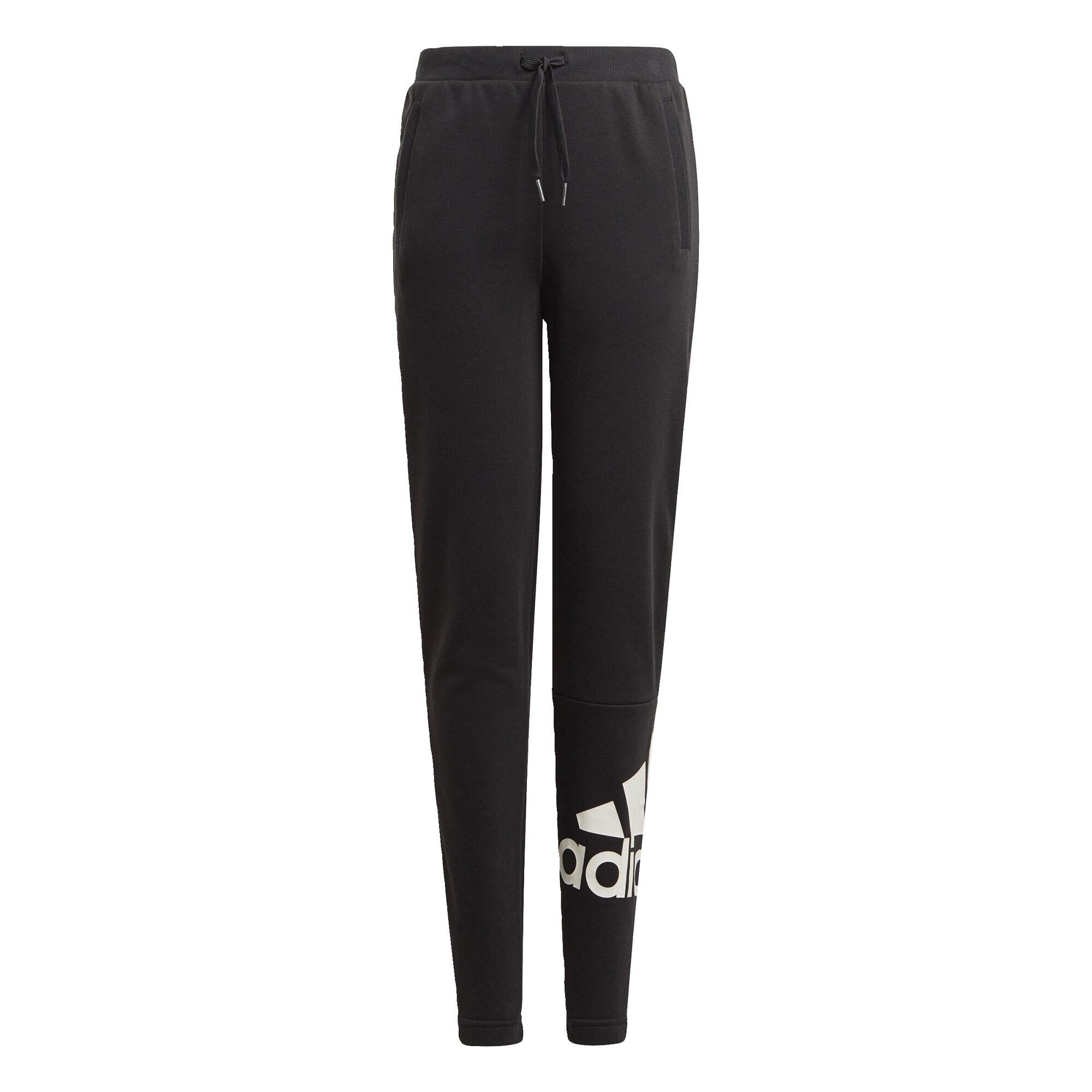 Calças de ginástica adidas essentials menina preto estampado