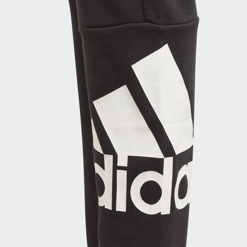 Calças de Ginástica ADIDAS ESSENTIALS Menina Preto Estampado