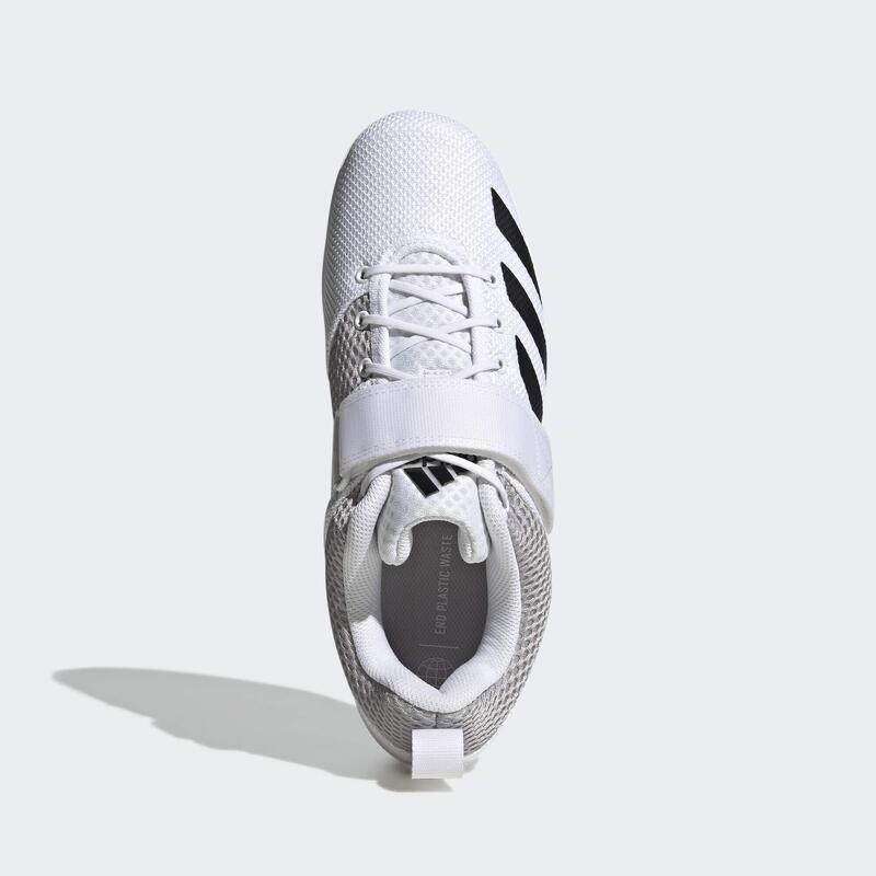 Calçado de halterofilismo e ginásio Powerlift 5 Adidas Homem Branco