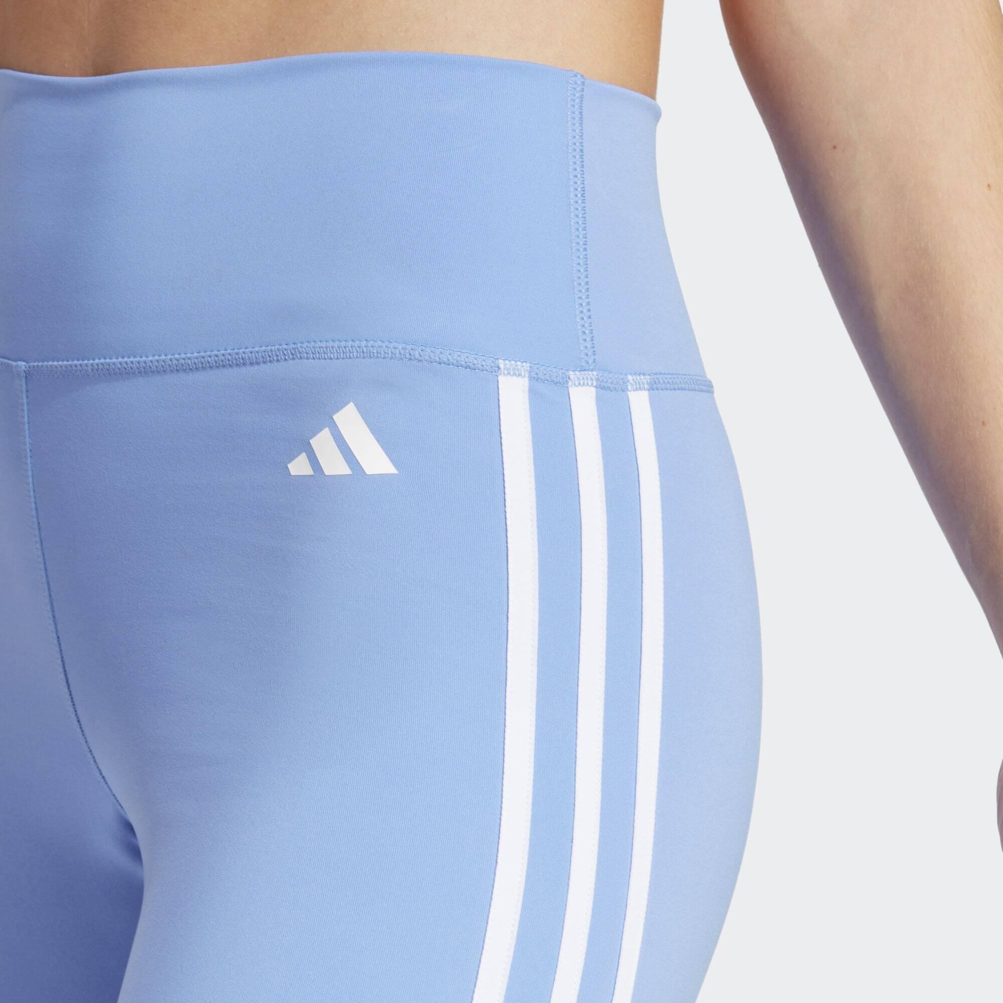 Leggings 3/4 com Cintura Subida 3-Stripes Train Essentials 4/5