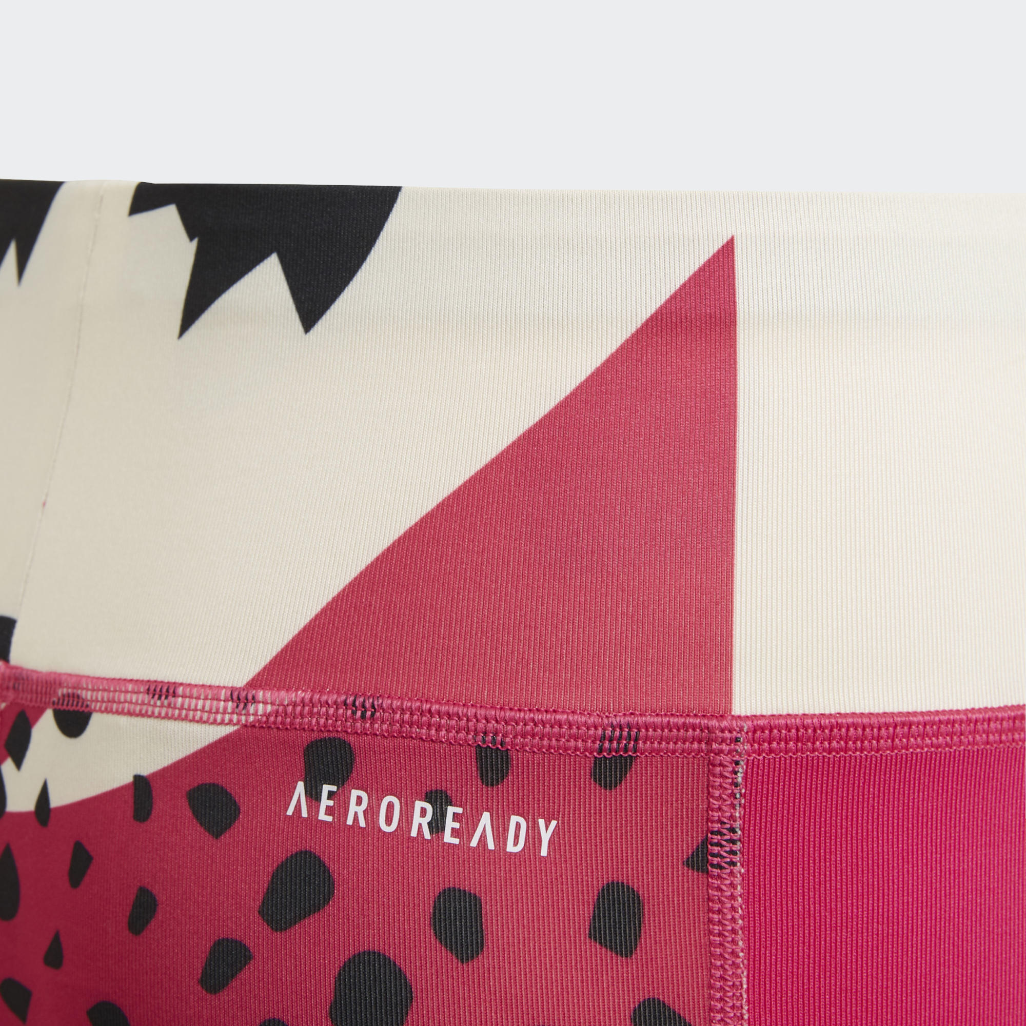 Pernas de menina adidas AEROREADY Animal Print External Pocket Stretch Training 5/5