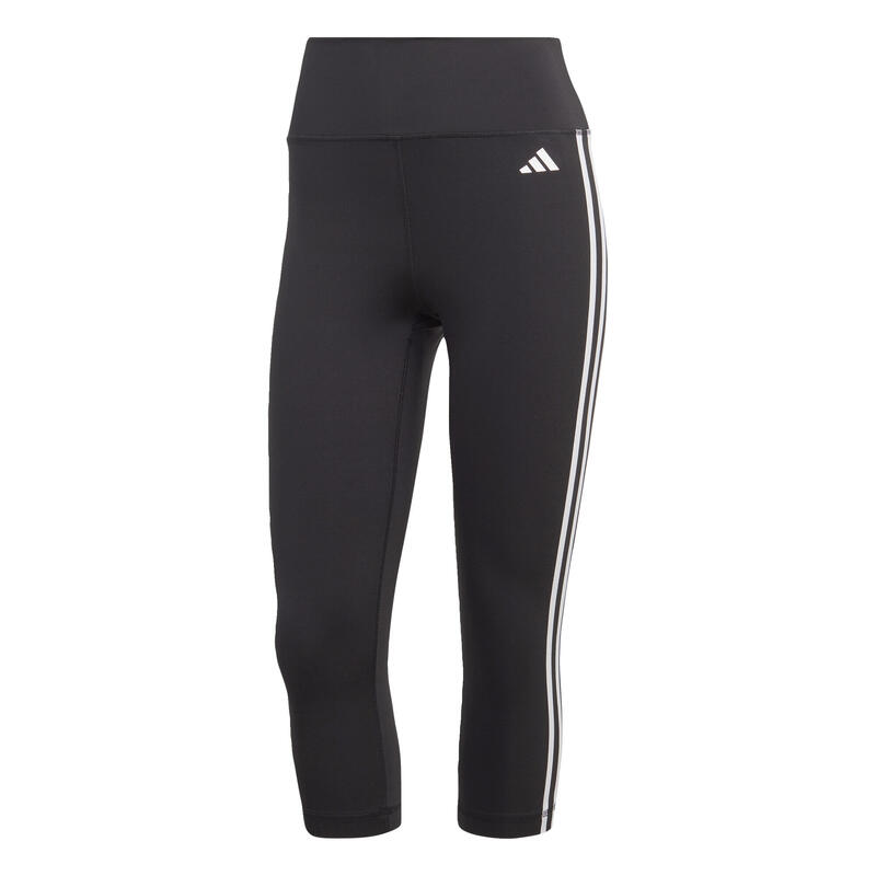 Legíny Train Essentials 3-Stripes High-Waisted 3/4