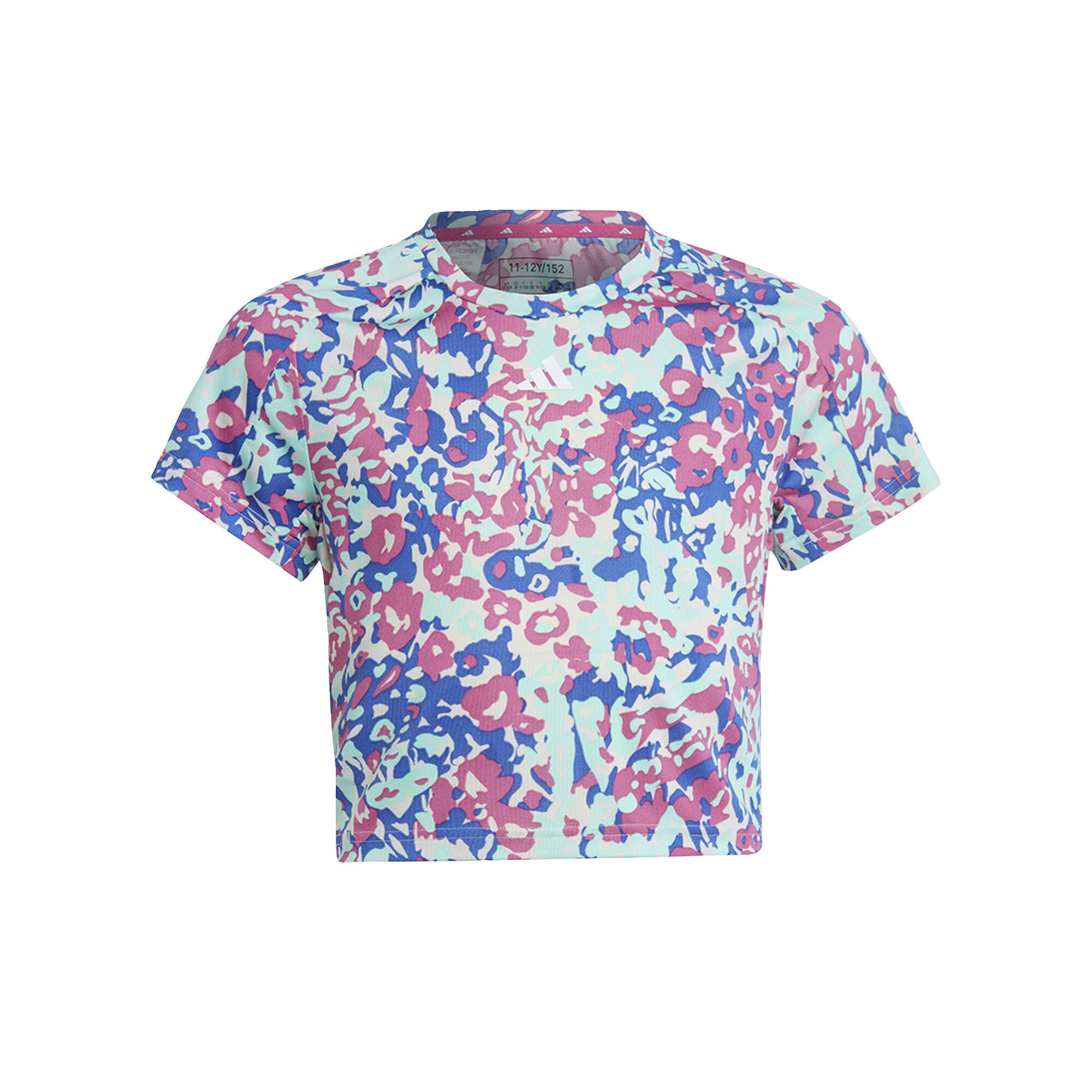 Camiseta Train Essentials Seasonal AEROREADY Printed Crop Training 3/5