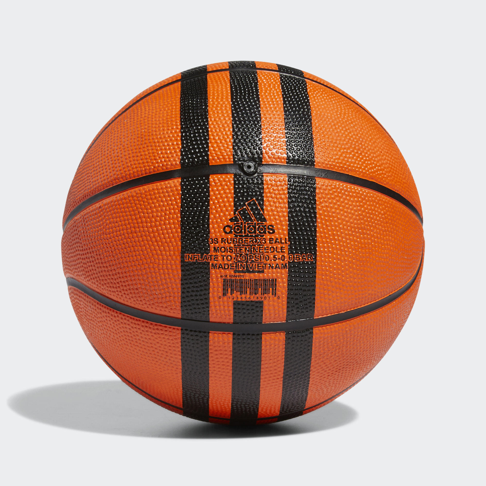 Ballon de basketball 3-Stripes Rubber X3 3/6