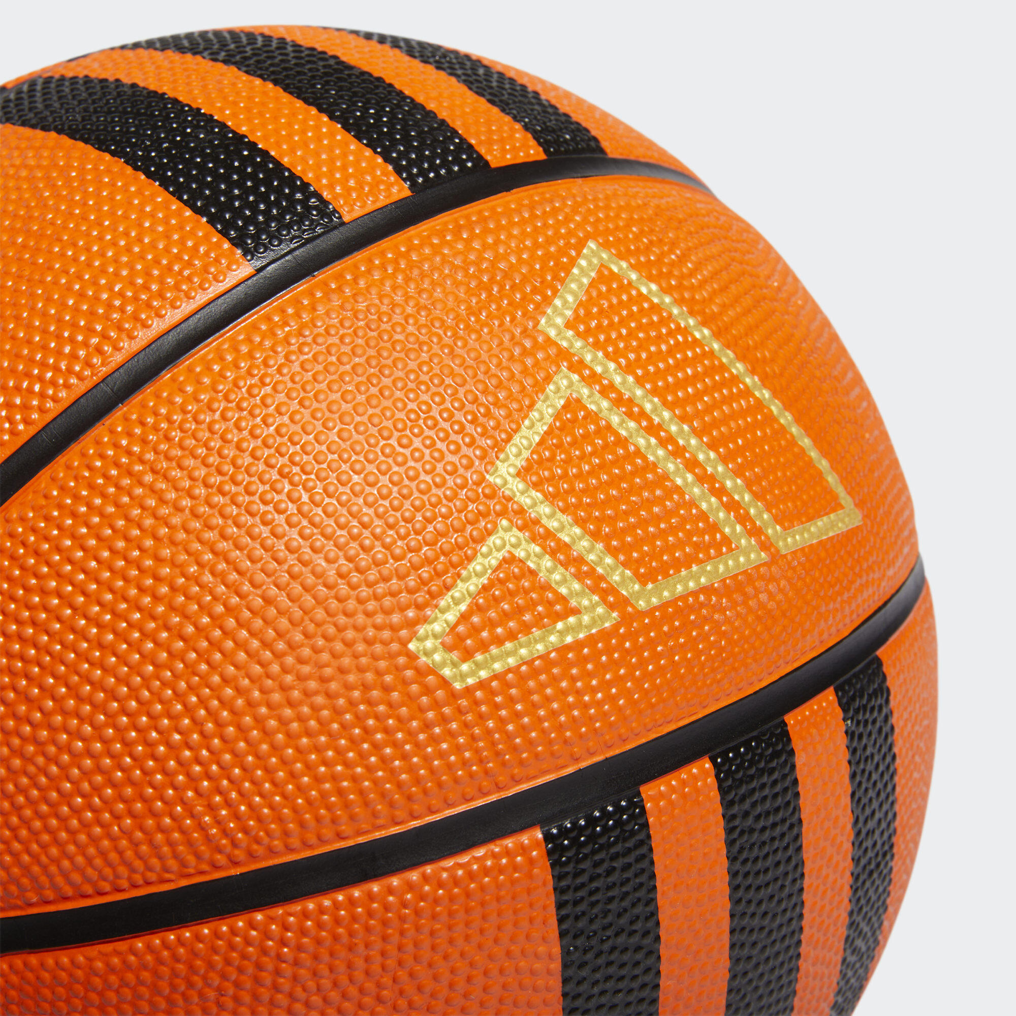 3-Stripes Rubber X3 Basketbal 4/6
