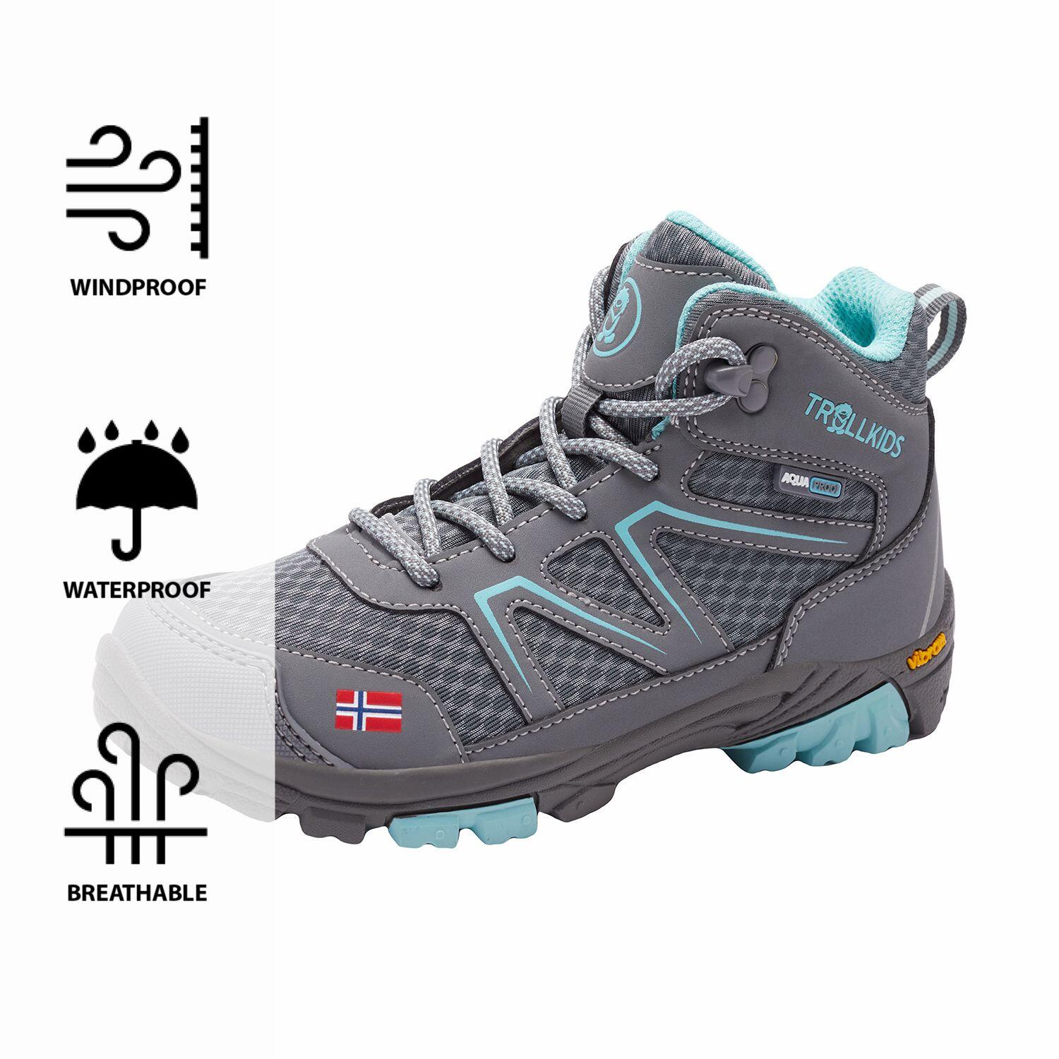 Chaussures de randonnée pour enfants SKARVAN Mid Anthracite / Hommes the 5/5
