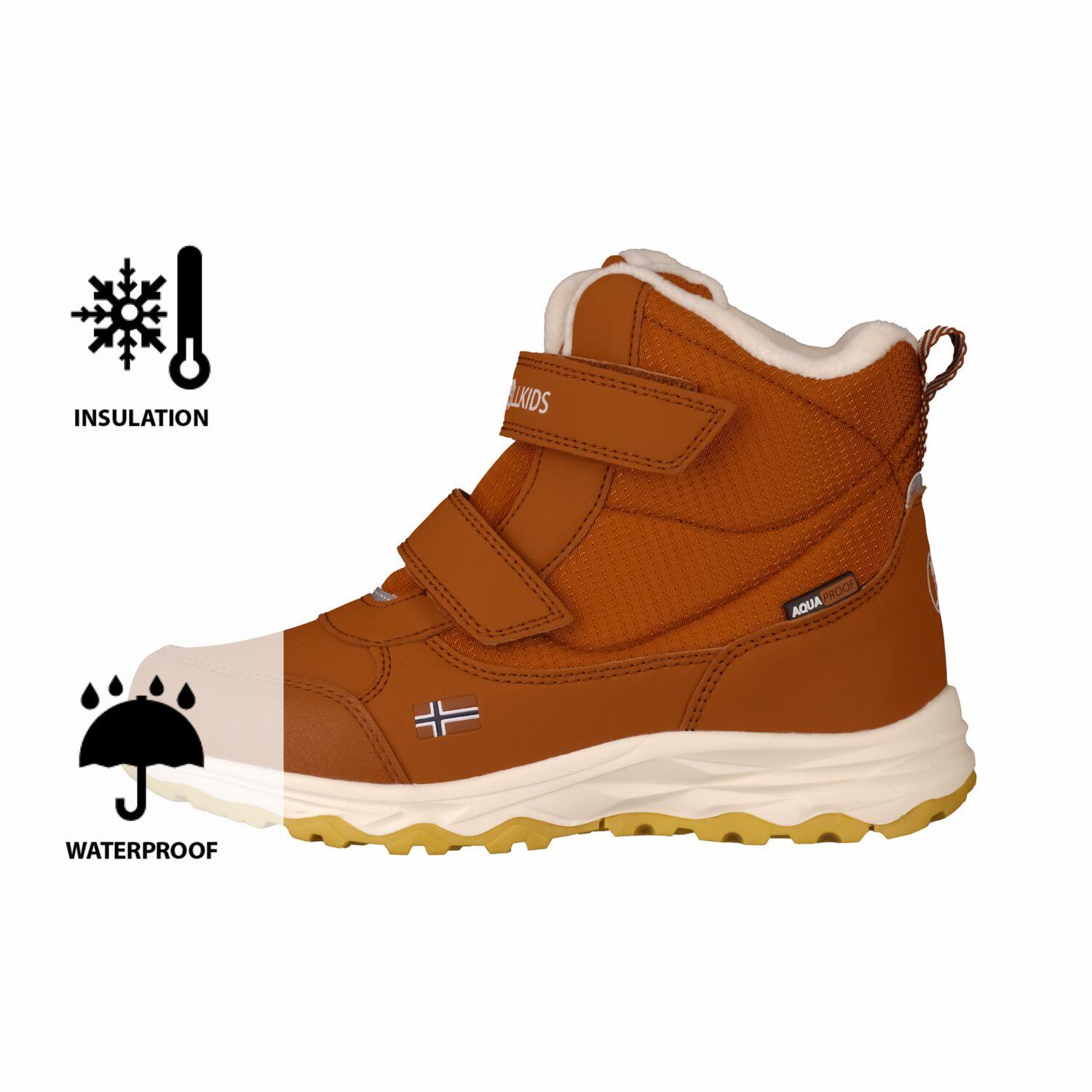 Enfants Chaussures d'hiver Hafjell brun cannelle 5/5