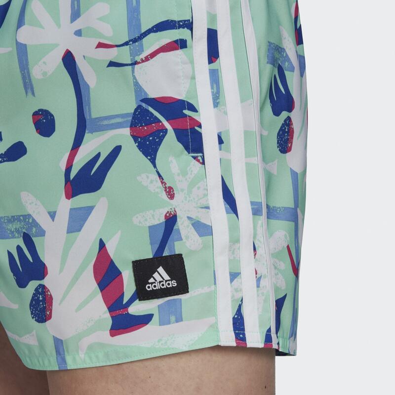 Seasonal Floral CLX Very Short Length Swim Shorts