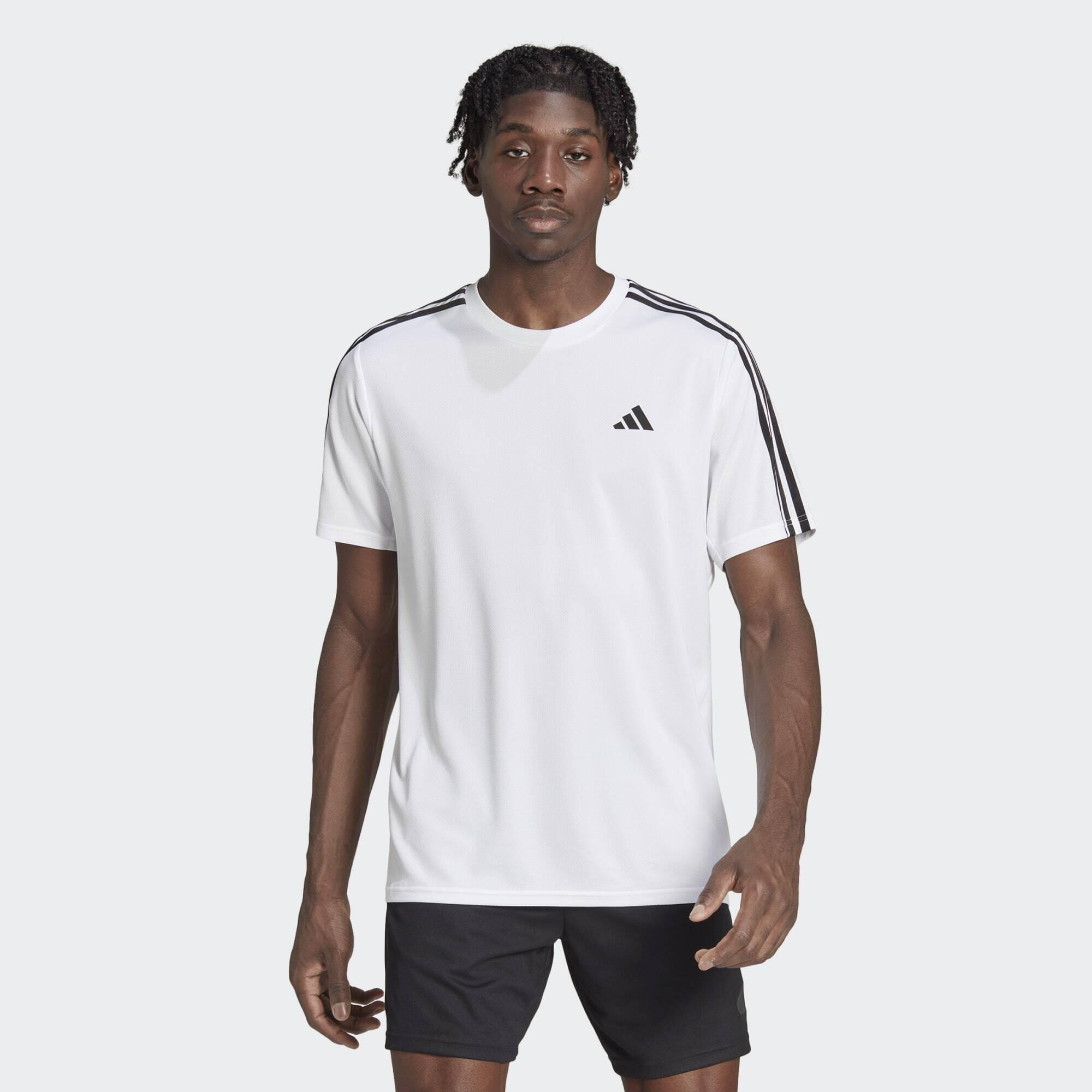 Train Essentials 3 Stripes Training Tee ADIDAS Decathlon