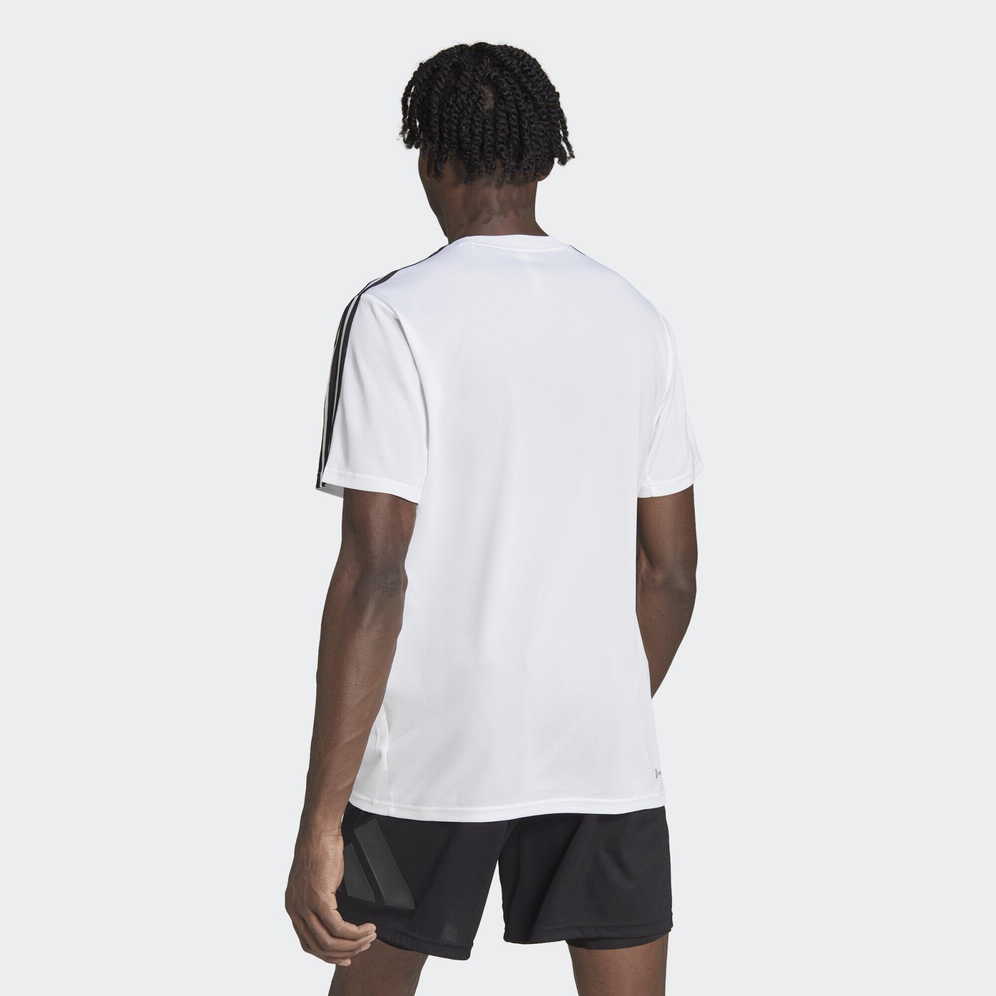 Train Essentials 3-Stripes Training Tee 3/5