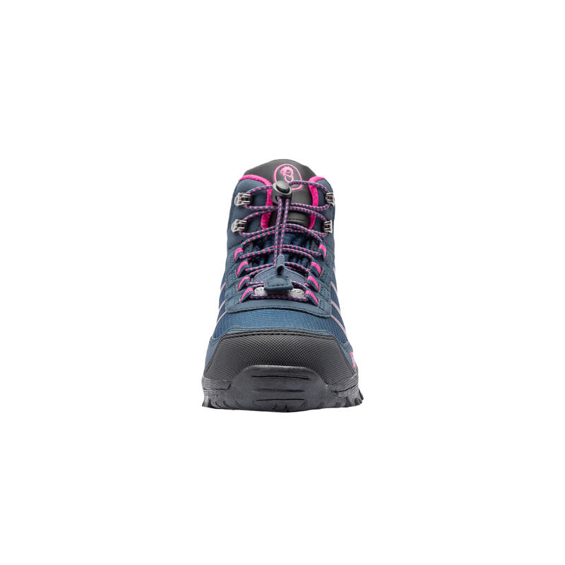 Kinder Wanderschuh Trolltunga Wasserdicht Marineblau / Magenta