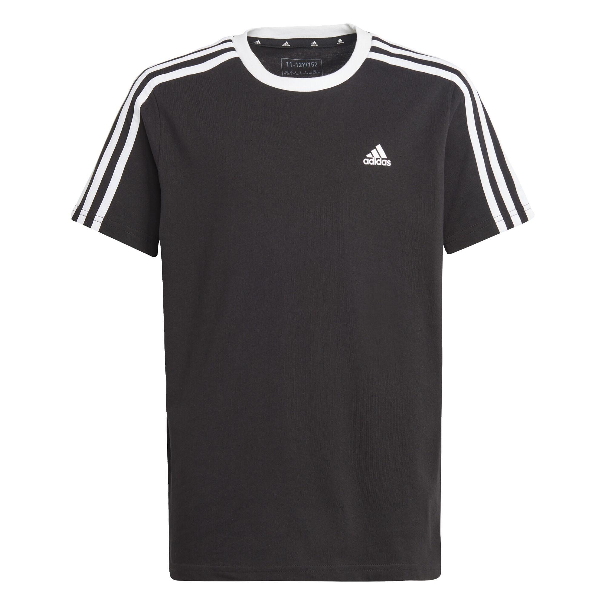 T-shirt En Coton À Coupe Ample Boyfriend Essentials 3-stripes