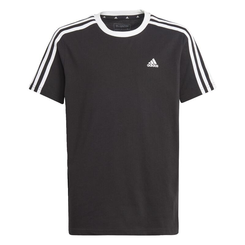 T-shirt en coton à coupe ample boyfriend Essentials 3-Stripes