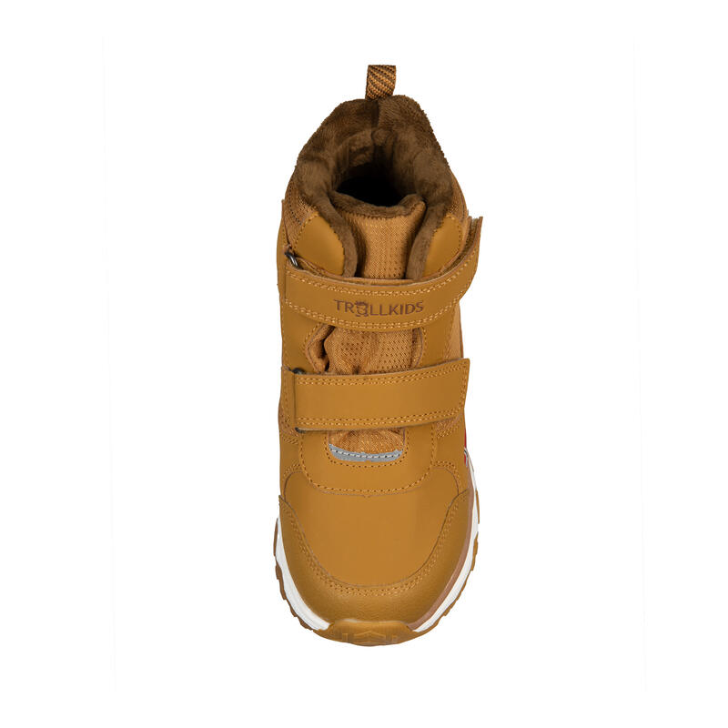 Chaussures d'hiver enfant Hafjell imperméables et isolantes Bronze