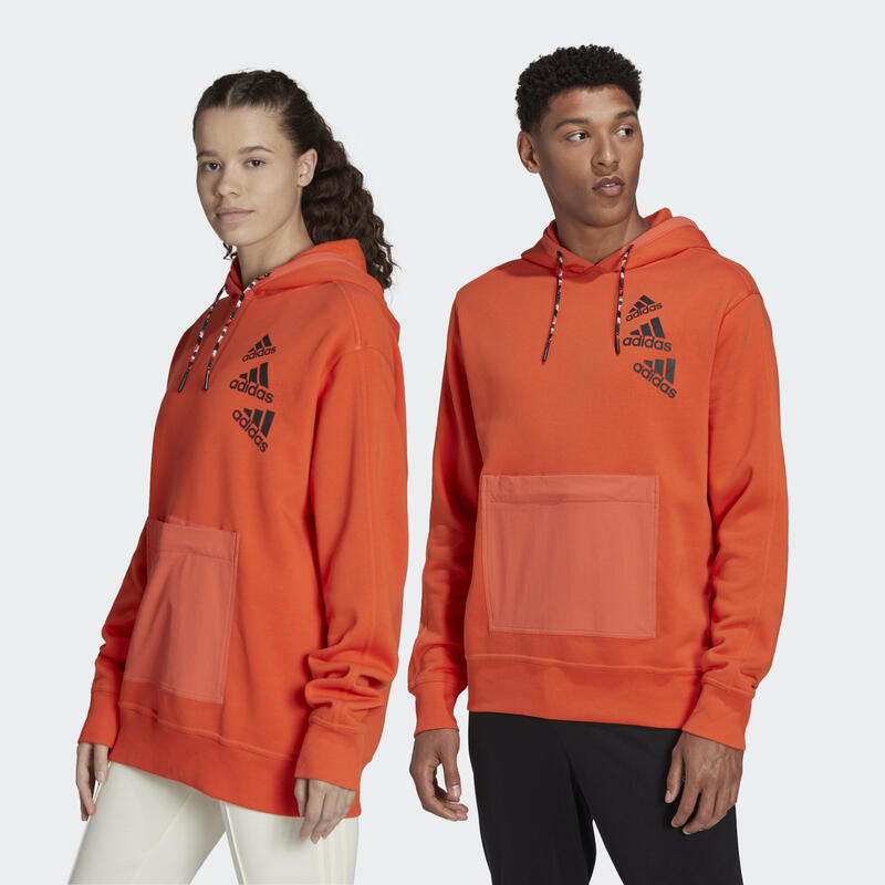 Sudadera con capucha Essentials BrandLove Fleece (Género neutro)