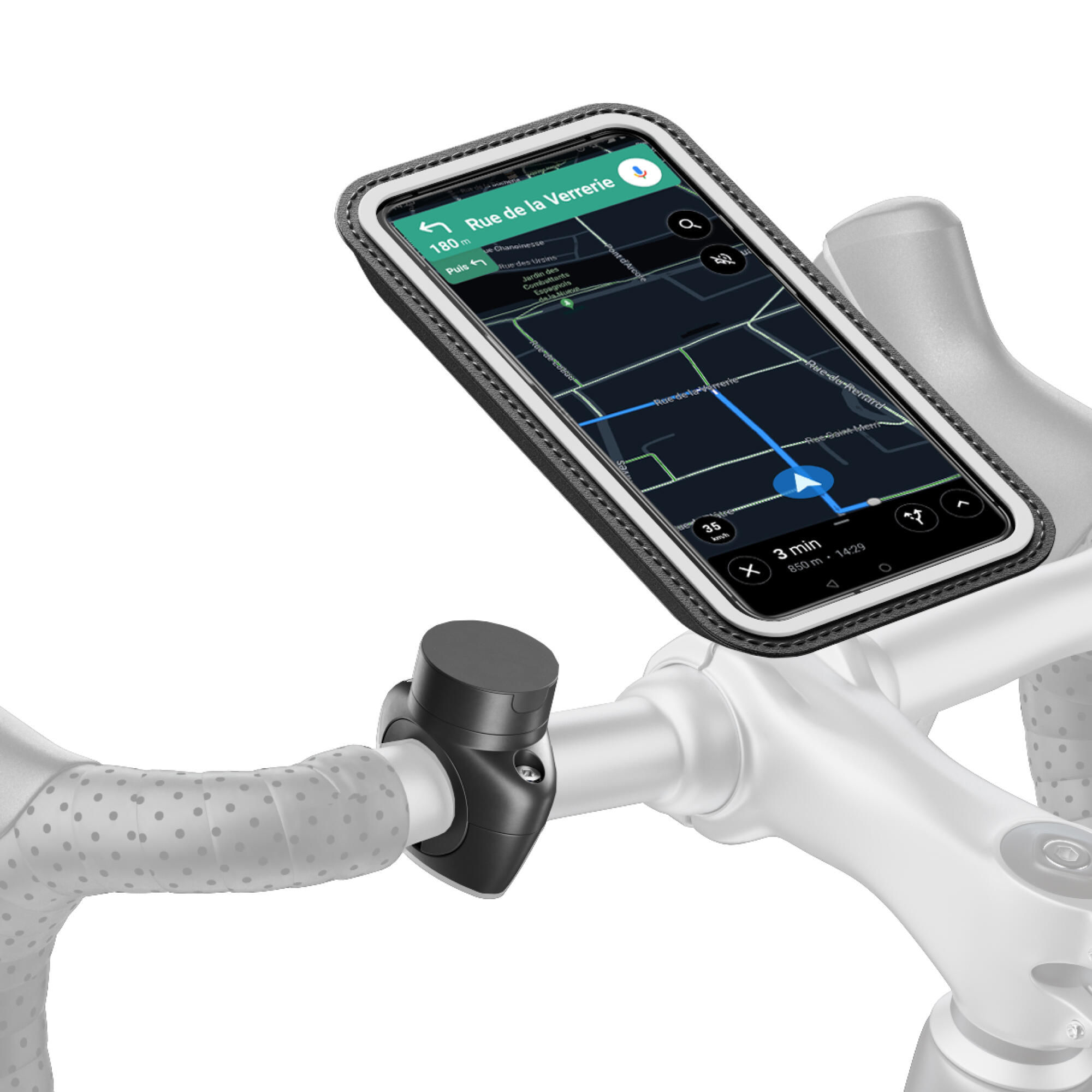 Magnetische smartphone Pro houder voor fietsstuur (Smartphone 2XL) 1/5