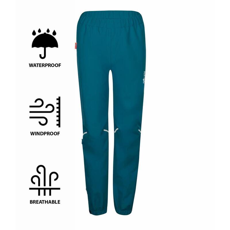 Pantalon fonctionnel enfant Trondheim teal-green