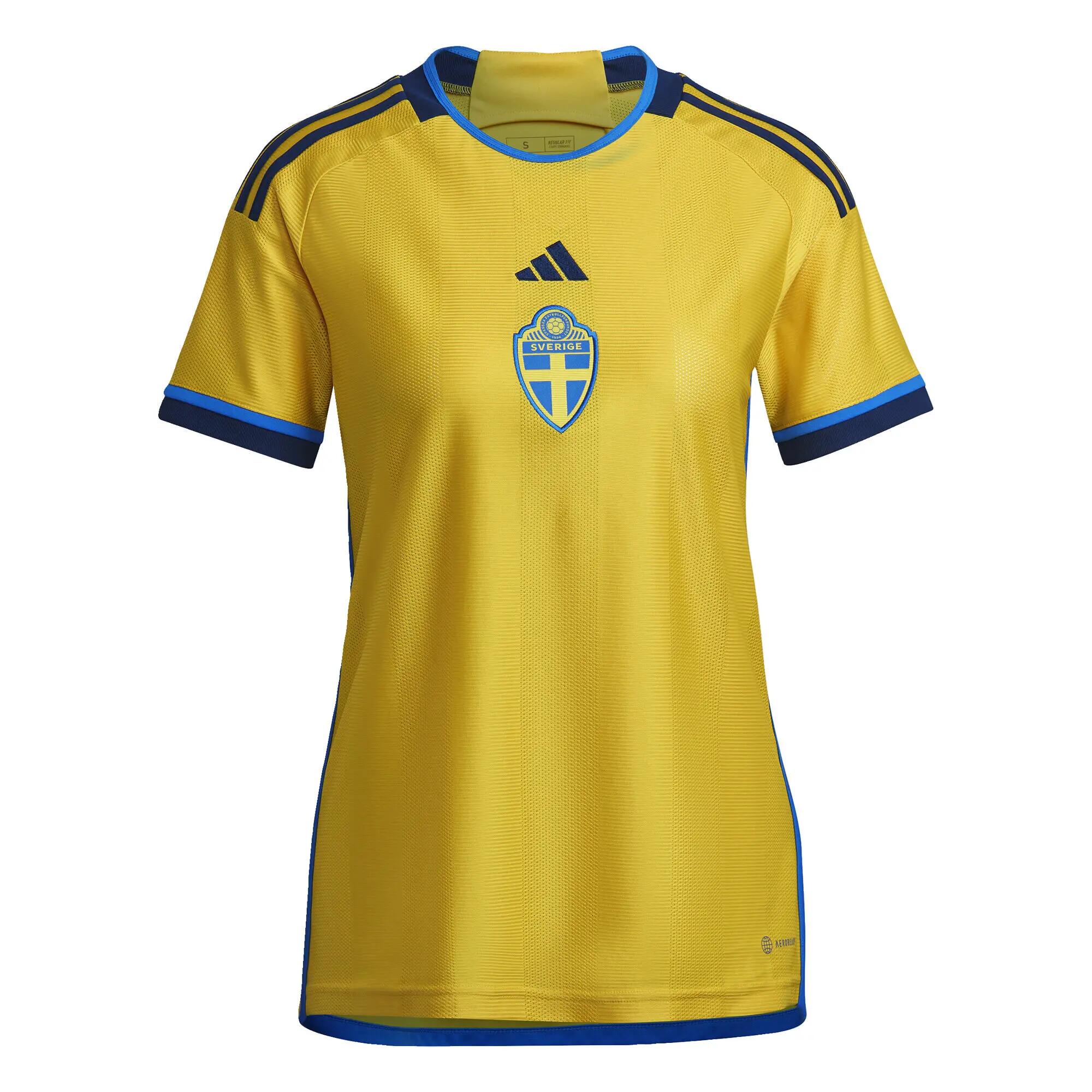 Sweden 22 Home Jersey 2/6