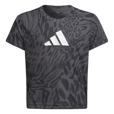 Aeroready sport icons animal print t-shirt
