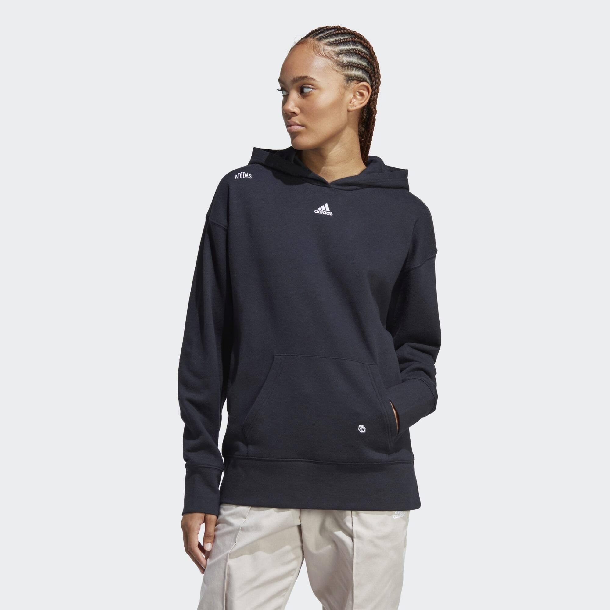 ADIDAS Relaxed Hoodie met op Healing Crystals geïnspireerde Graphics