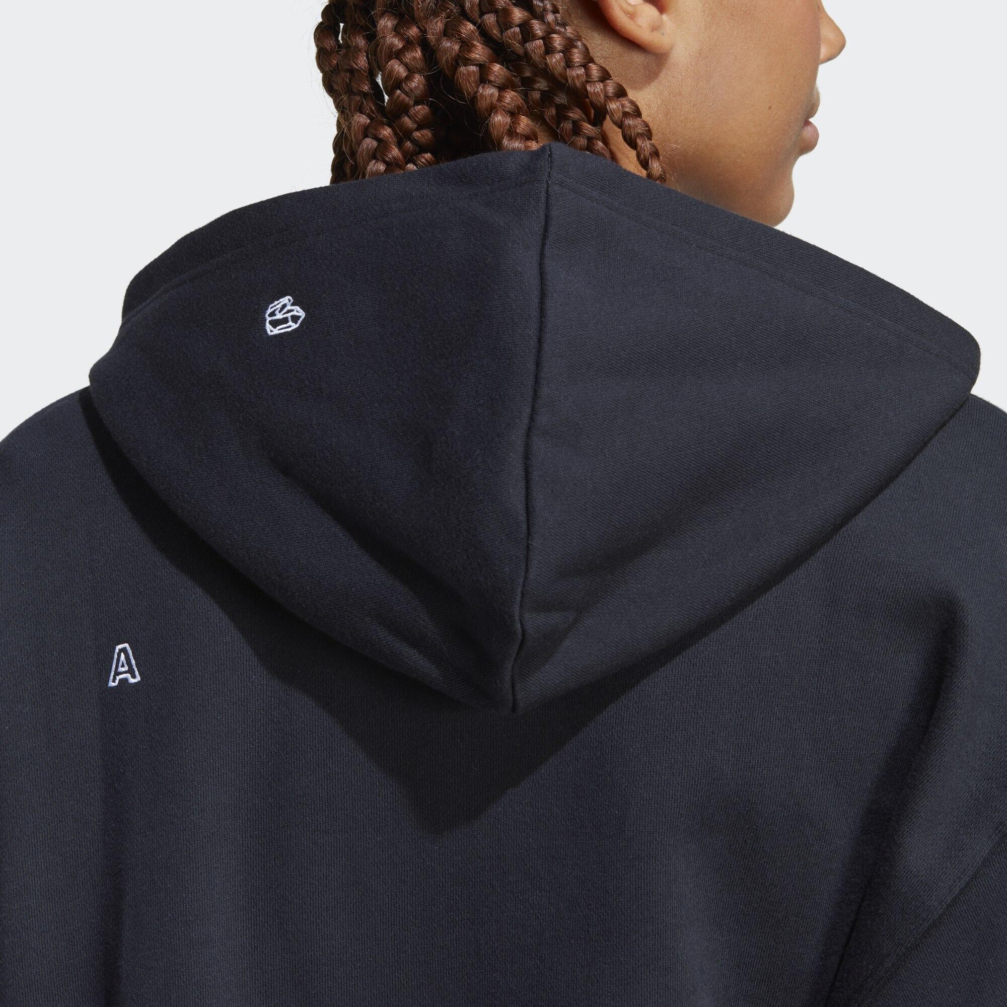 Relaxed Hoodie met op Healing Crystals geïnspireerde Graphics 5/5